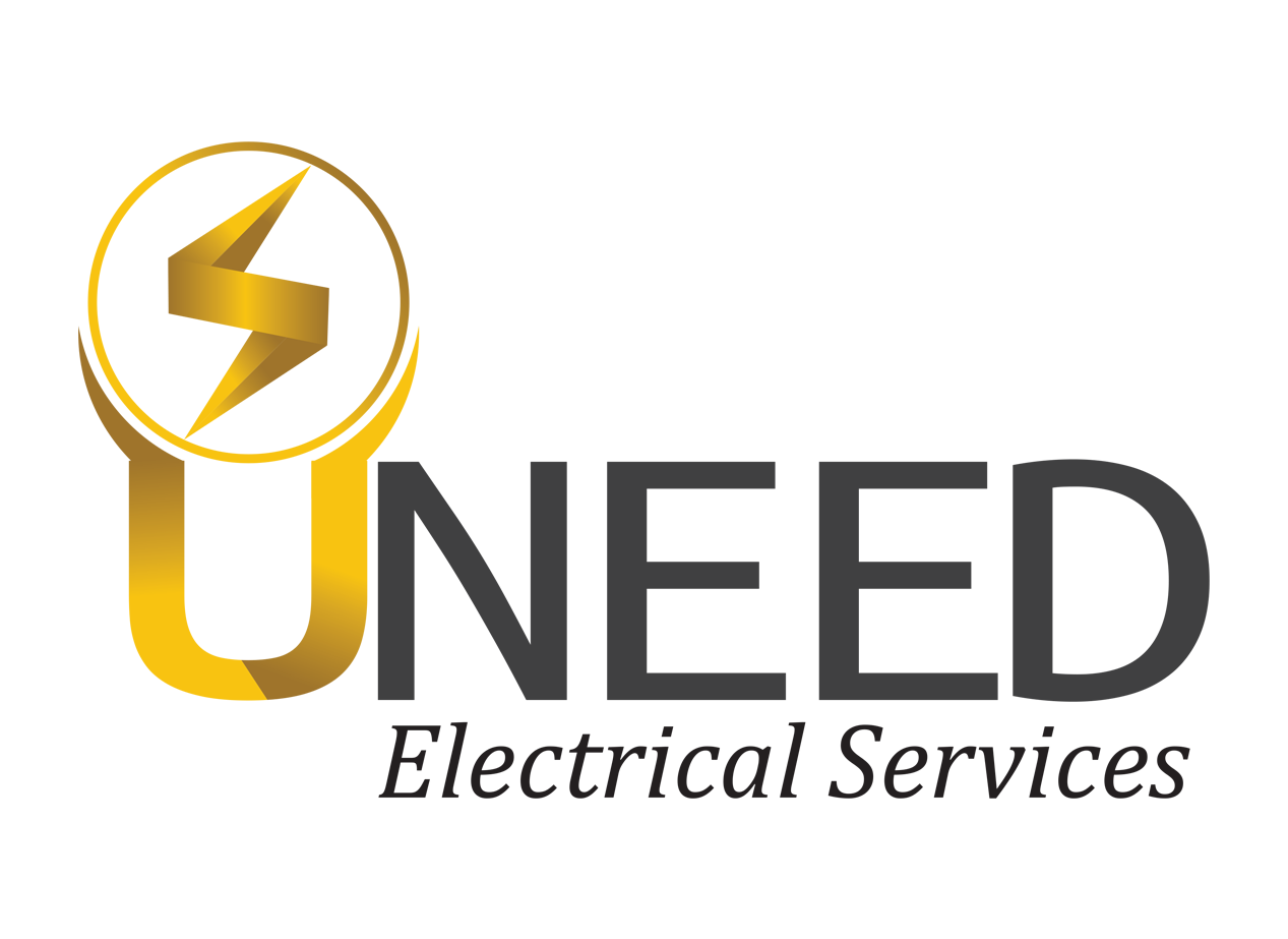 Logo and Business Card Design by Graphicient for Uneed Electrical Service | Design #9725980