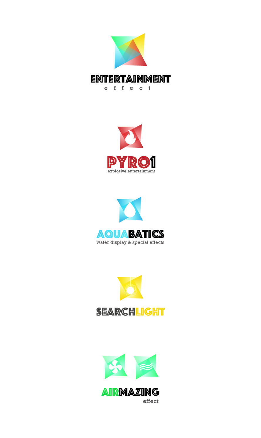 Logo Design by Vinh Nguyen 2 for Entertainment Effects | Design #9697135