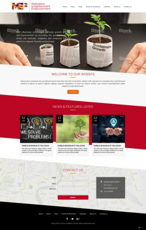 Web Design by pb for this project | Design: #9623619
