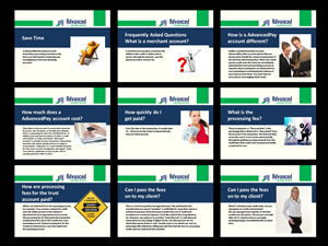PowerPoint Design by abdul700 for Advanced Merchant Services | Design #2133288