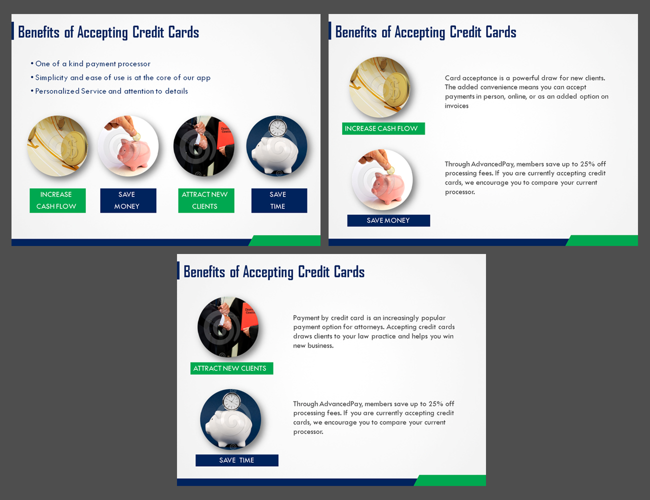 PowerPoint Design by Purpletouch for Advanced Merchant Services | Design #2154735