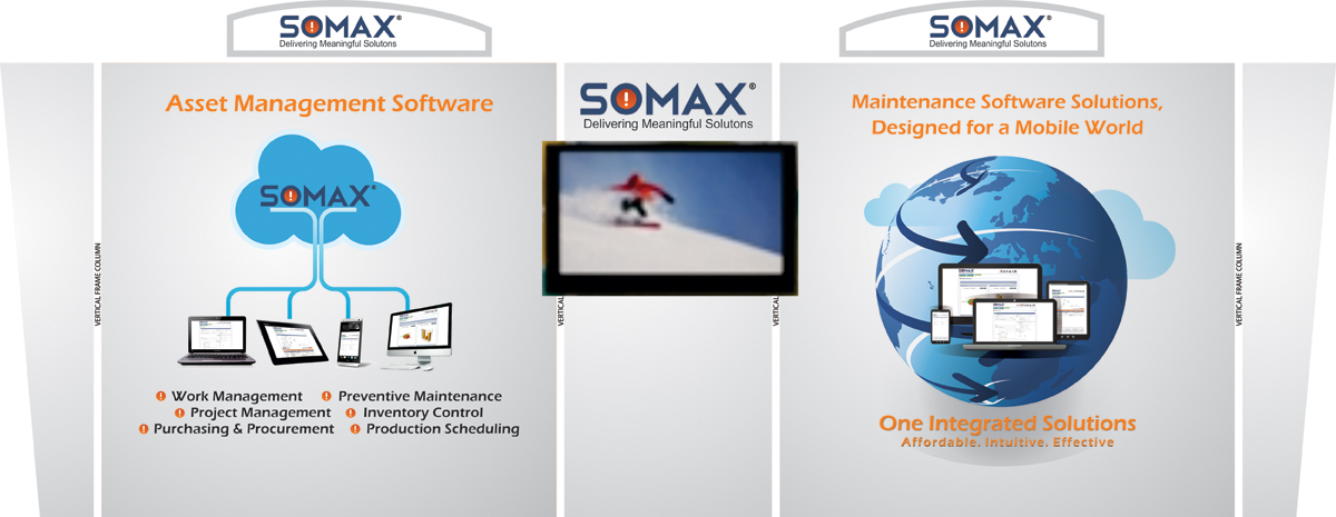 Trade Show Booth Design by Bins for SOMAX, Inc. | Design #2159036