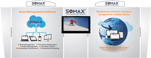 Trade Show Booth Design by Bins for SOMAX, Inc. | Design: #2159036