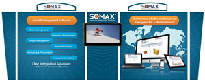 Trade Show Booth Design by Bins for SOMAX, Inc. | Design: #2159041