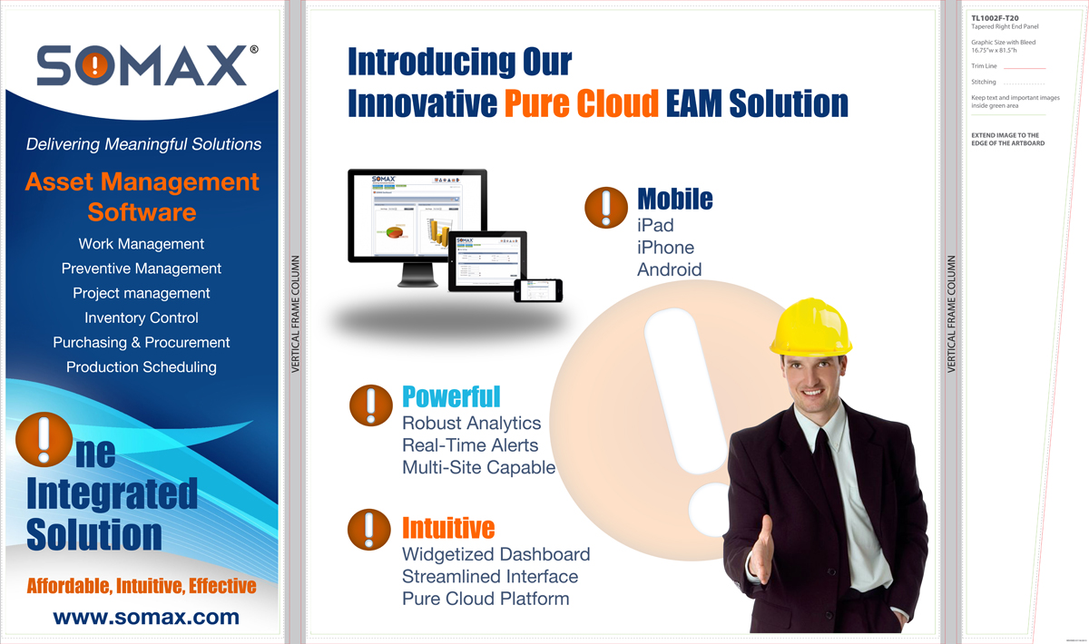 Trade Show Booth Design by uk for SOMAX, Inc. | Design #2155524