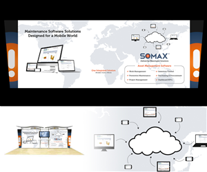 Trade Show Booth Design by raph for SOMAX, Inc. | Design: #2156197