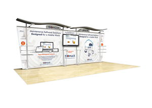 Trade Show Booth Design by Robert R. for SOMAX, Inc. | Design: #2156237