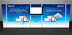 Trade Show Booth Design by jgeoinbox for SOMAX, Inc. | Design: #2159083