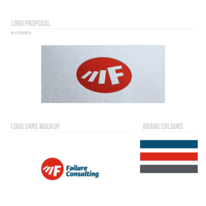 Logo Design by Kitchenfoil for Failure Consulting | Design: #9696979