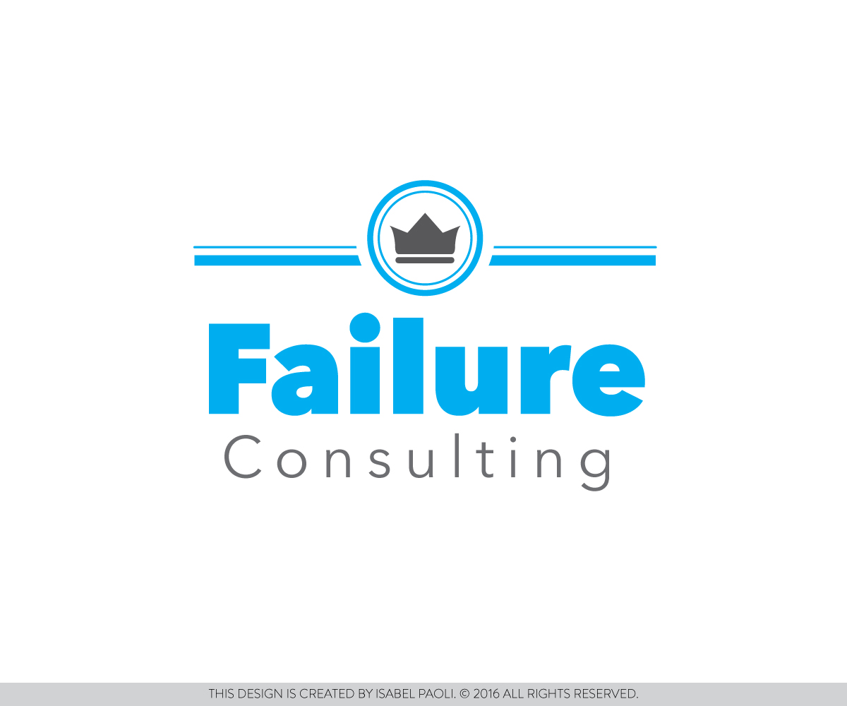 Diseño de Logo por isabel.paoli para Failure Consulting | Diseño #9607919