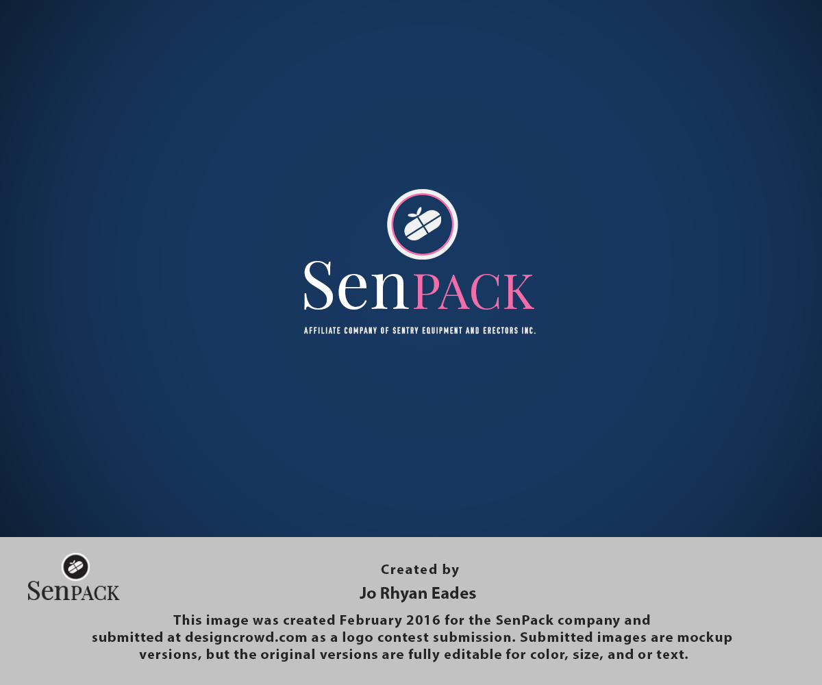 Logo Design by J.R.E for SenPack | Design #9671946