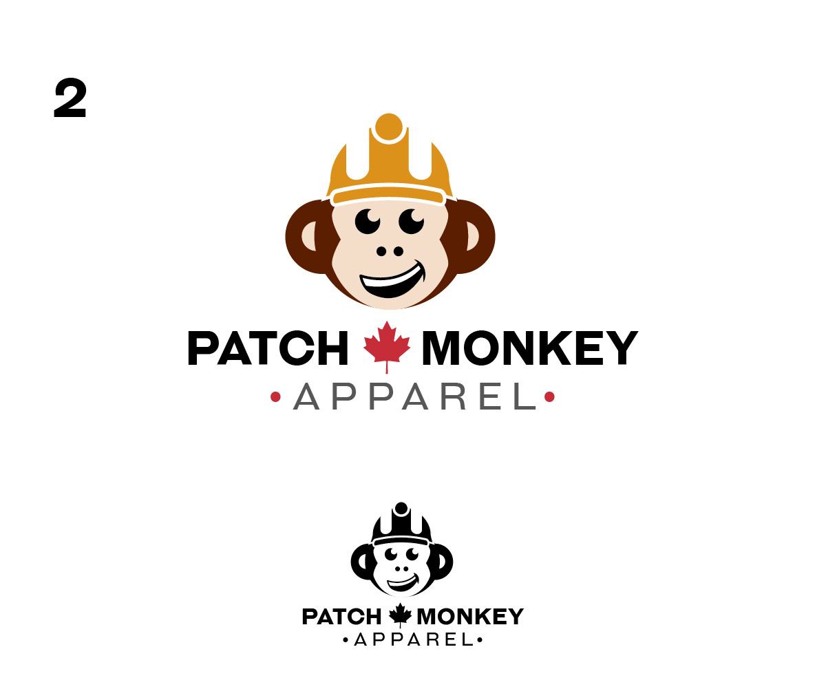 Logo Design by Zaida Escorcia for Patch Monkey Apparel | Design #9807450