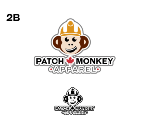Logo Design by Zaida Escorcia for Patch Monkey Apparel | Design: #9807451