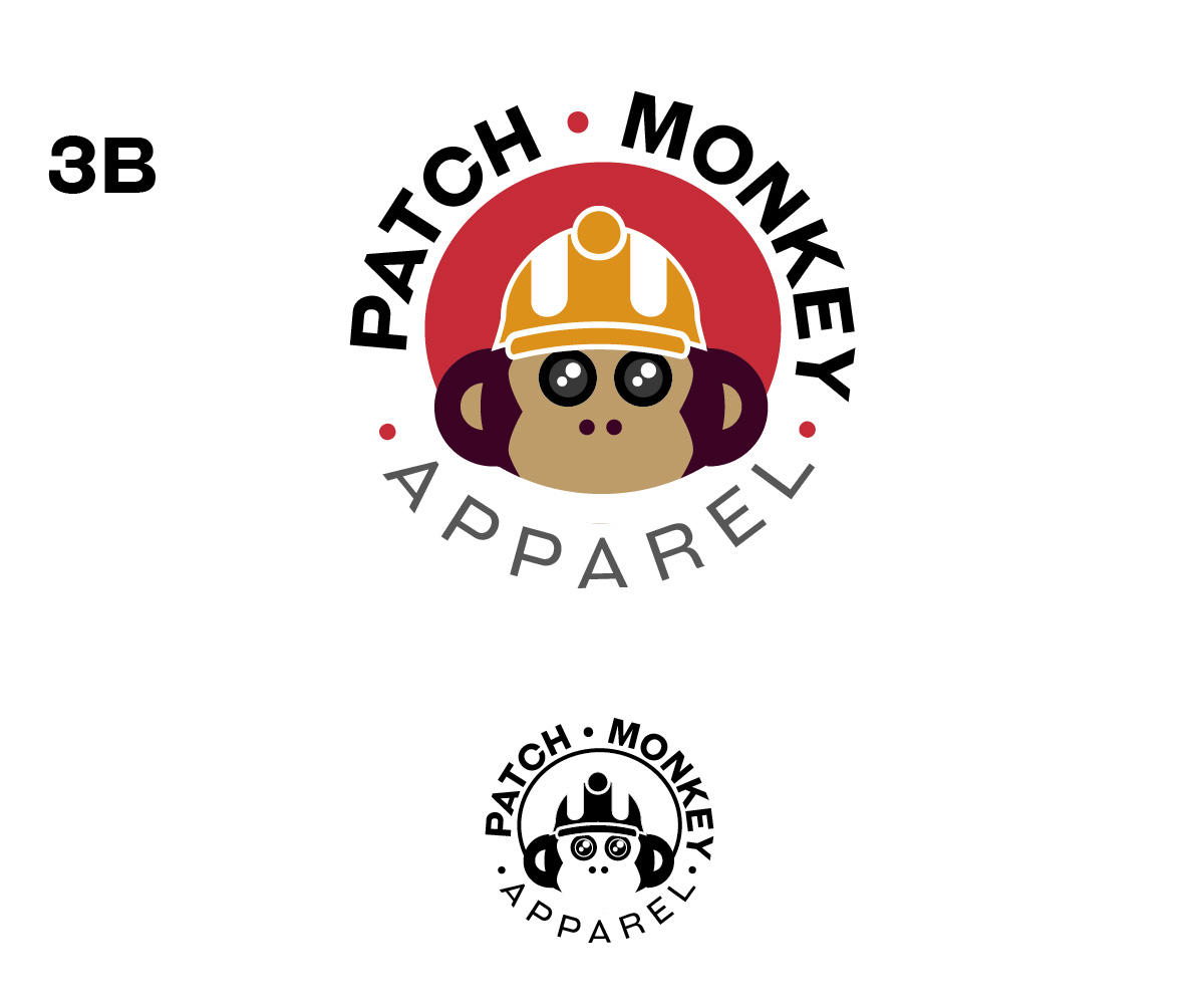 Logo-Design von Zaida Escorcia für Patch Monkey Apparel | Design #9807727