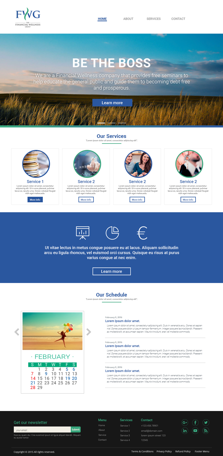Web-Design von lionx für dieses Projekt | Design #9632832