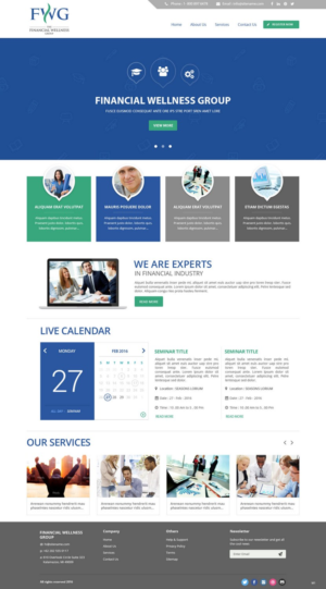Web Design by pb for this project | Design: #9623543