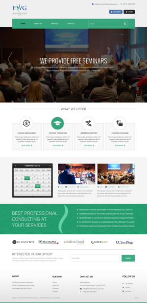 Web Design by pb for this project | Design: #9655158
