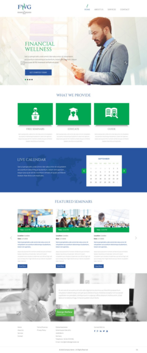 Web Design by pb for this project | Design: #9655159