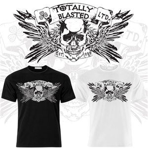 T-shirt Design Project for totally blasted Ltd. | T-shirt Design by SSDD