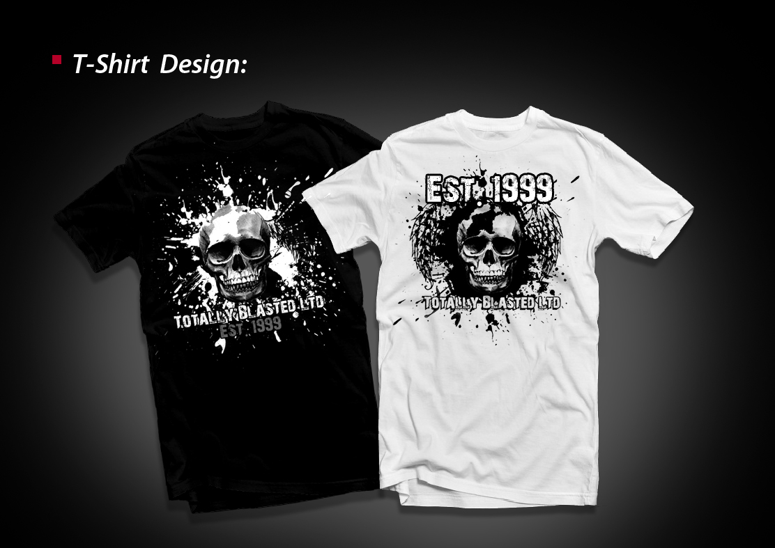 T-shirt Design by wolfgfxdesign for TOTALLY BLASTED LTD | Design #2101201