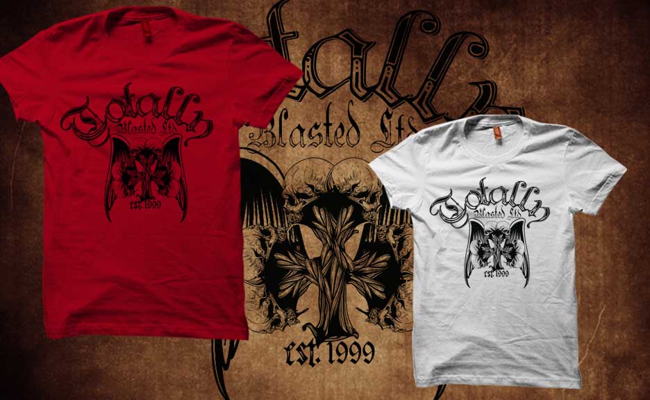 T-shirt Design by Ambrech for TOTALLY BLASTED LTD | Design #2170019