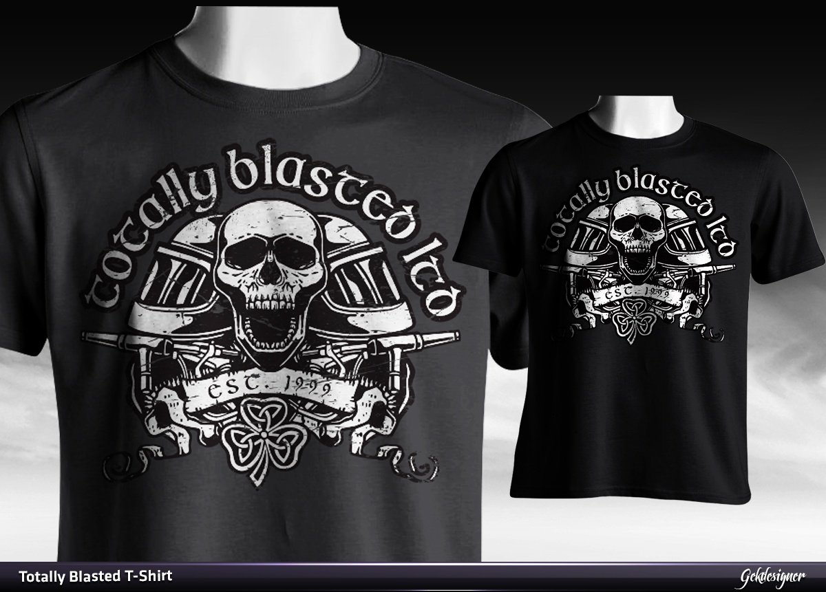 T-Shirt-Design von gekgrfx für TOTALLY BLASTED LTD | Design #2110722