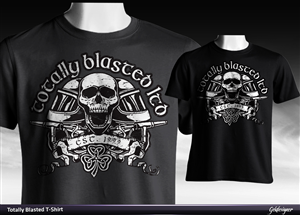 T-shirt Design Project for totally blasted Ltd. | T-shirt Design by gekgrfx