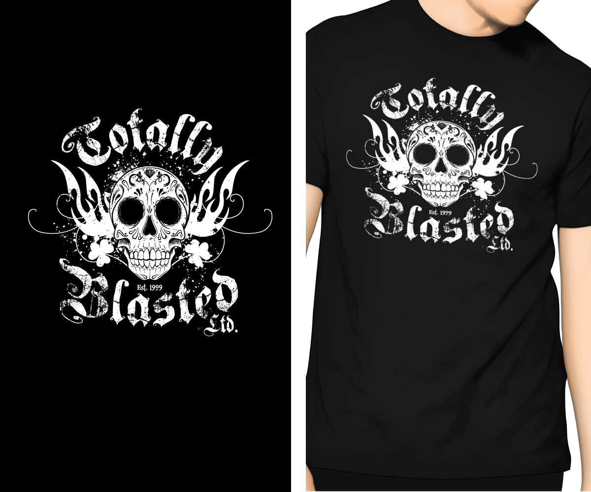 T-shirt Design by Krystan S. for TOTALLY BLASTED LTD | Design #2126737