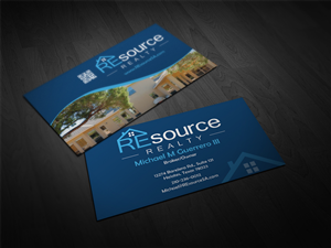 Business Card Design by Cyanide Design for REsource Realty | Design: #2099249