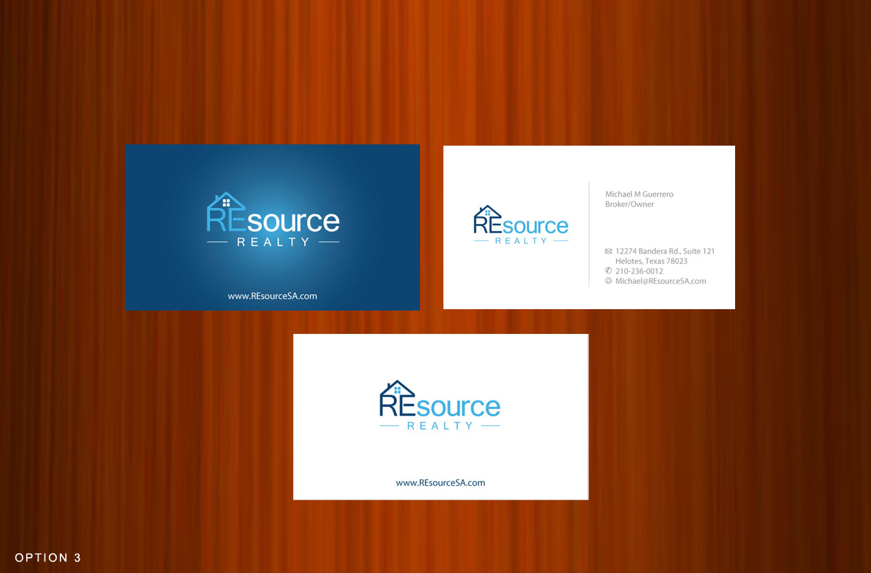 Business Card Design by DesPak for REsource Realty | Design #2102717