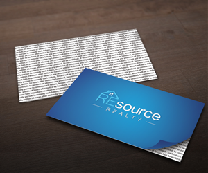 Business Card Design by Christina Smith for REsource Realty | Design: #2096410