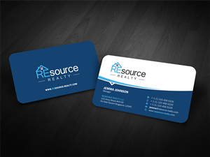 Business Card Design by diRtY.EMM for REsource Realty | Design: #2097330