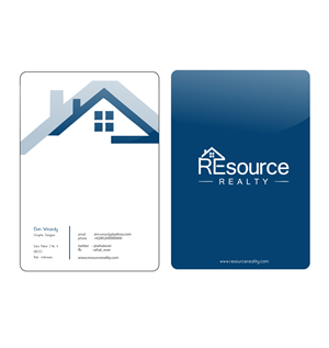 Business Card Design by El Graphica for REsource Realty | Design: #2096694