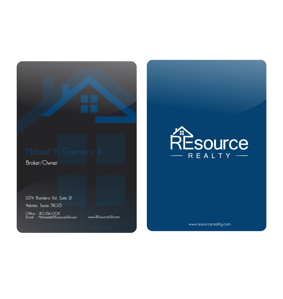 Business Card Design by El Graphica for REsource Realty | Design #2104905