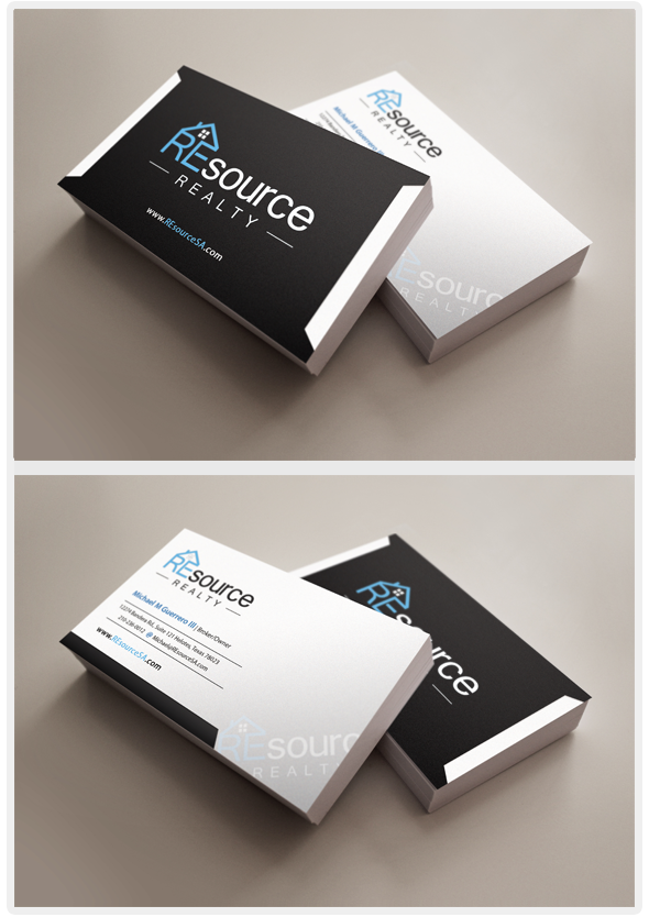 Business Card Design by bachir7 for REsource Realty | Design #2099976