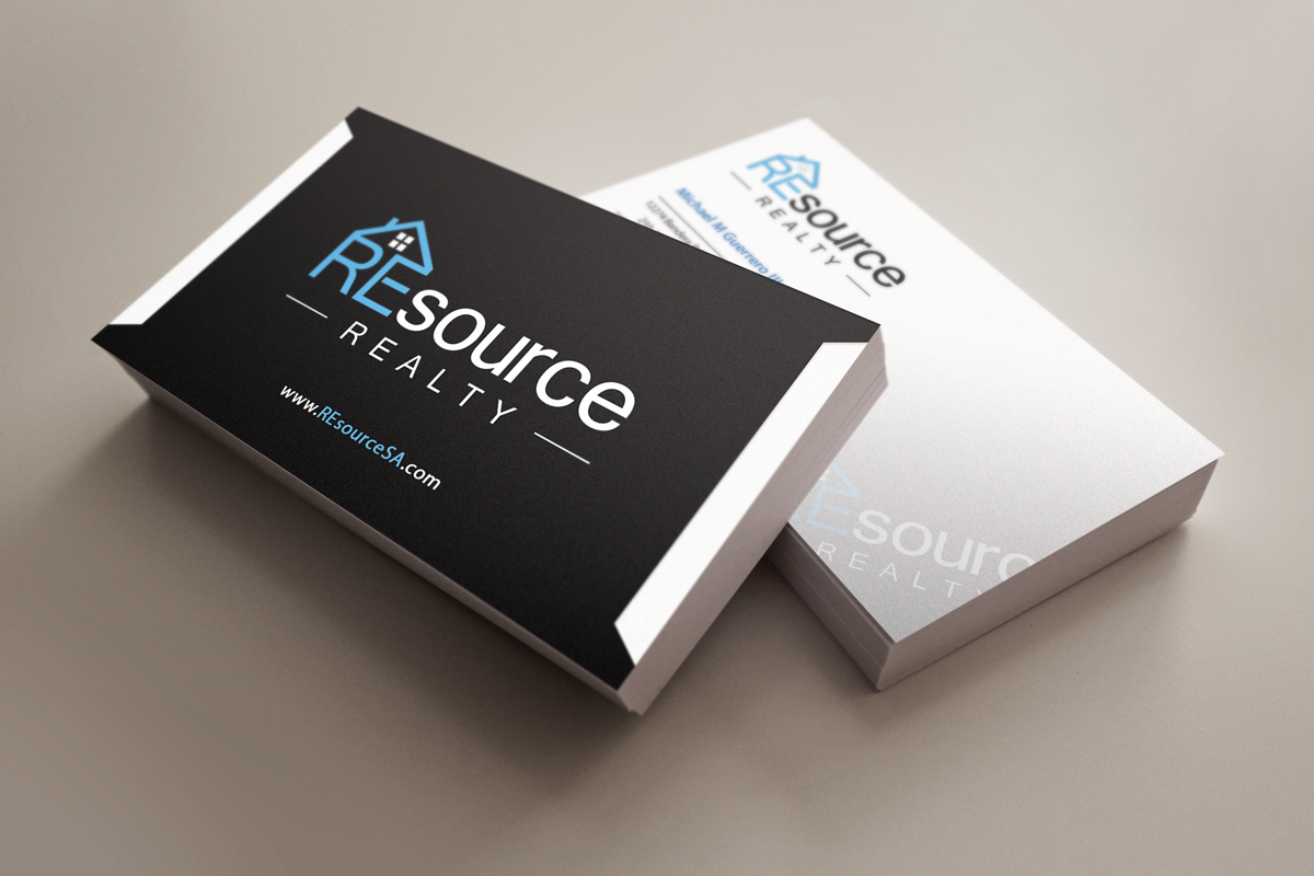 Business Card Design by bachir7 for REsource Realty | Design #2099977