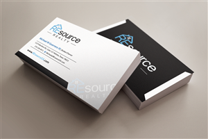 Business Card Design by bachir7 for REsource Realty | Design: #2099978