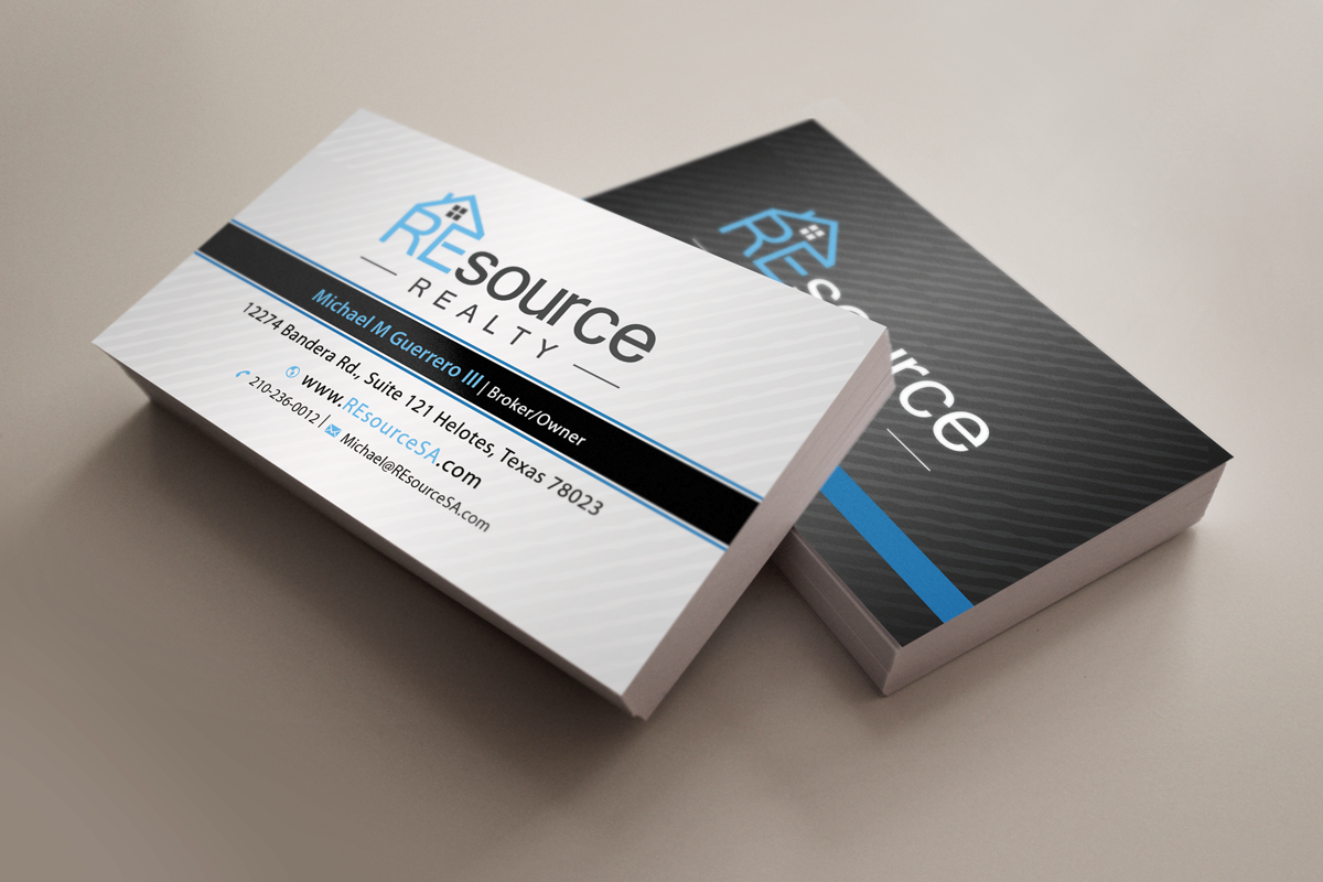 Business Card Design by bachir7 for REsource Realty | Design #2103297