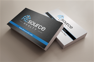 Business Card Design by bachir7 for REsource Realty | Design: #2103302