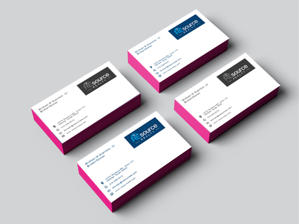 Business Card Design by rafzin for REsource Realty | Design #2105660