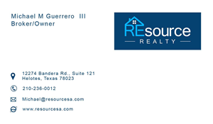 Business Card Design by rafzin for REsource Realty | Design #2105665