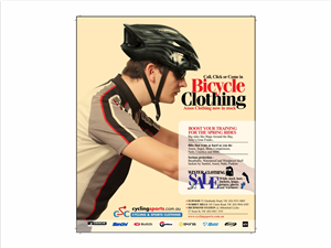 Advertisement Design by Purple Studio for Cycling & Sports Clothing | Design: #2109919