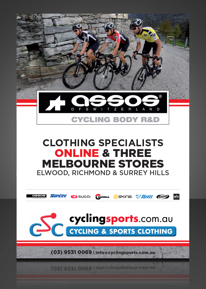 Advertisement Design by jgeoinbox for Cycling & Sports Clothing | Design #2098092