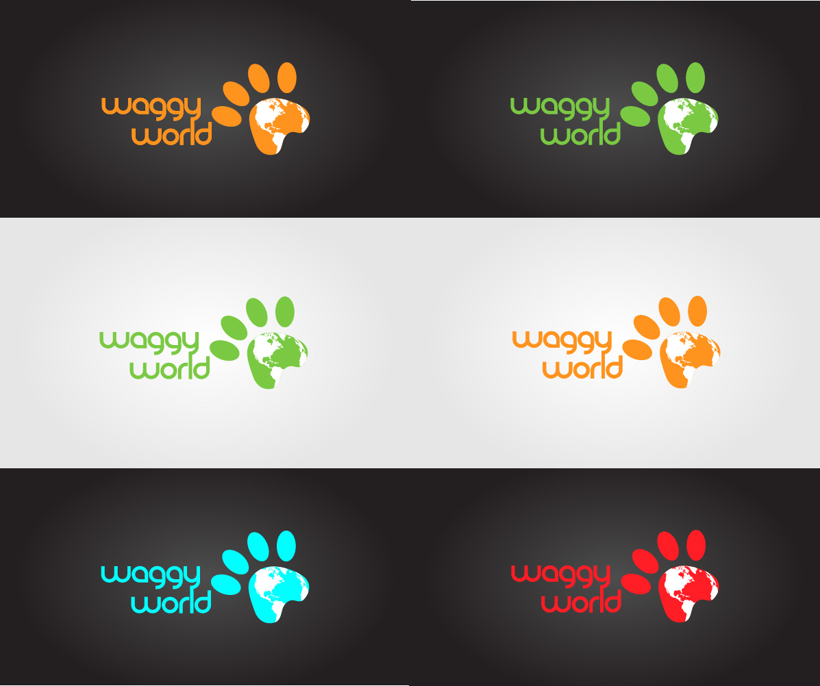 Logo Design by Chris Mair for Waggy World | Design #2136443