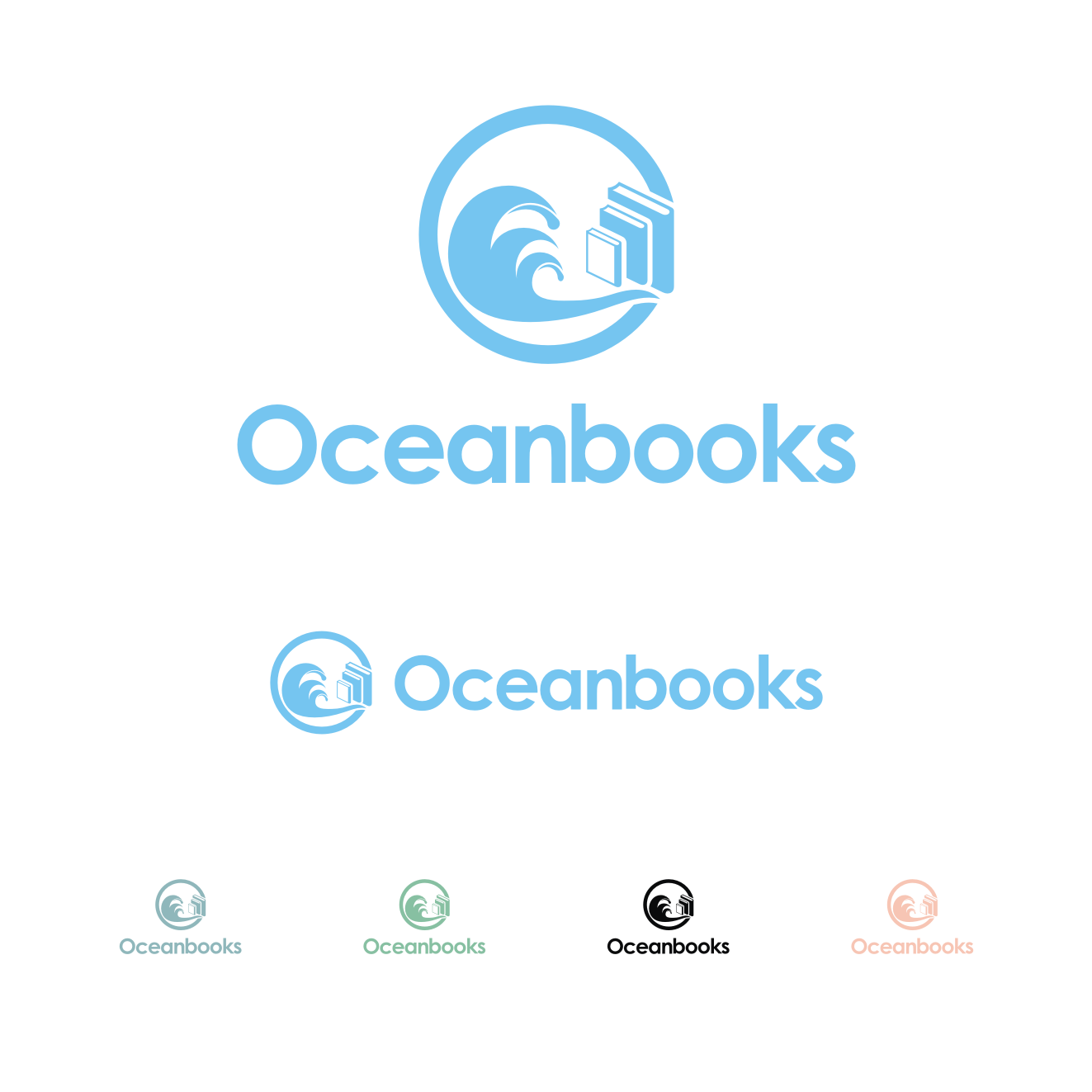 Logo Design by ican600 for Oceanbooks Ltd | Design #9763657