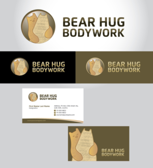 bearhug bodywork | Diseño de Tarjeta de Presentación por Achiver