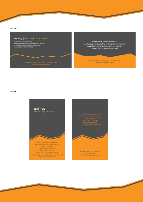 Business Card Design by Ricky Nosa for this project | Design #2109347