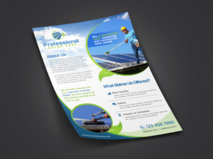 Design de Flyer par pivotaldesign.biz pour Professional Solar Care | Design : #9648269