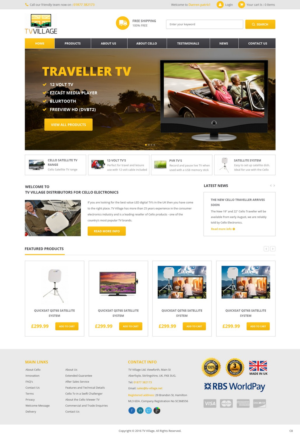 Web Design by pb for TV Village Ltd | Design: #9655769