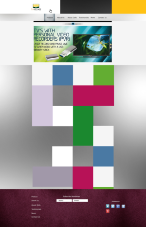 Web Design by Plastic for TV Village Ltd | Design: #9802029
